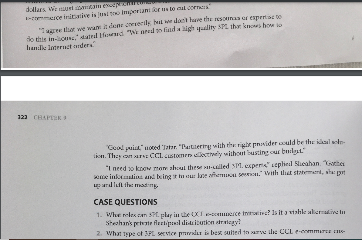 CASE 9-1 Closet Concepts Ltd. Closet Concepts