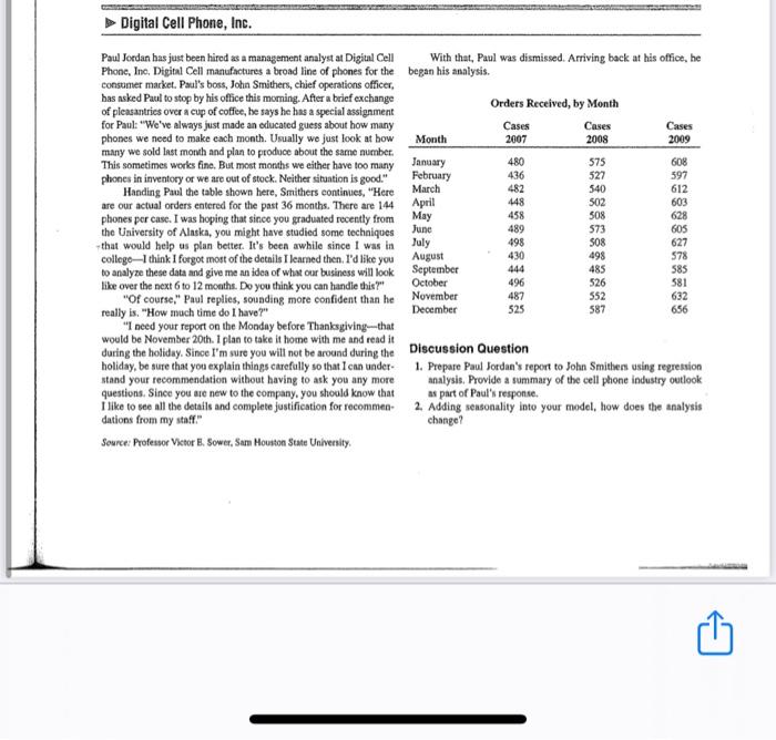 Digital Cell Phone, Inc. Paul Jordan has just