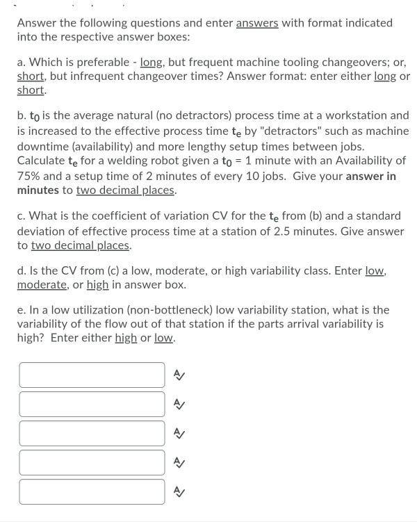 Answer the following questions and enter answers