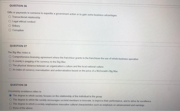 Gifts or payments to someone to expediee a