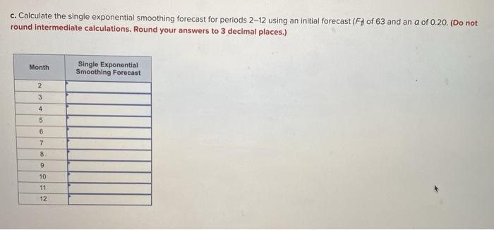 Your manager is trying to determine what