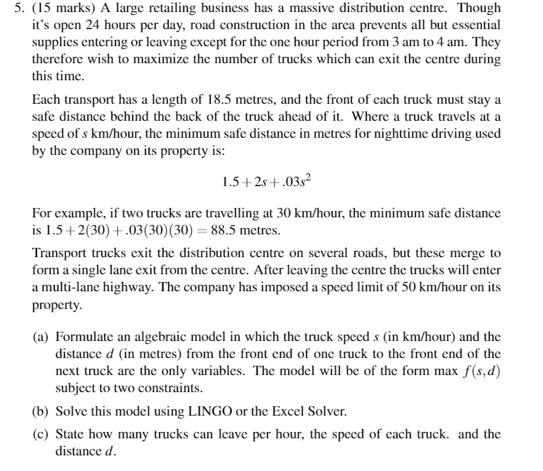IF YOU USE EXCEL SOLVER IT WILL BE HEAVILY