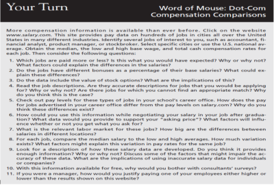 Your Turn Mapping Compensation Strategies Take