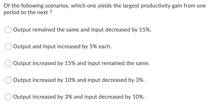 If all factor input are measured in dollars, the