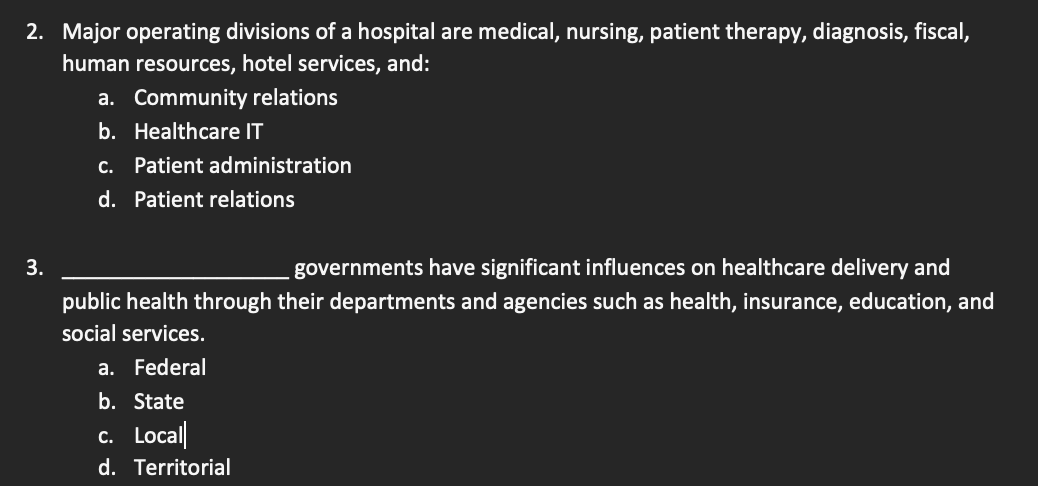 5. An approach that serves as a catalyst to