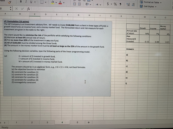 aste BI U = A 191 > $ % ) 88-98 Format as Table