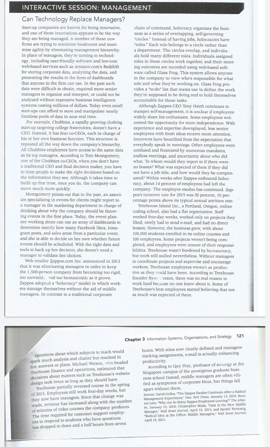 Read the article and answer the given questions