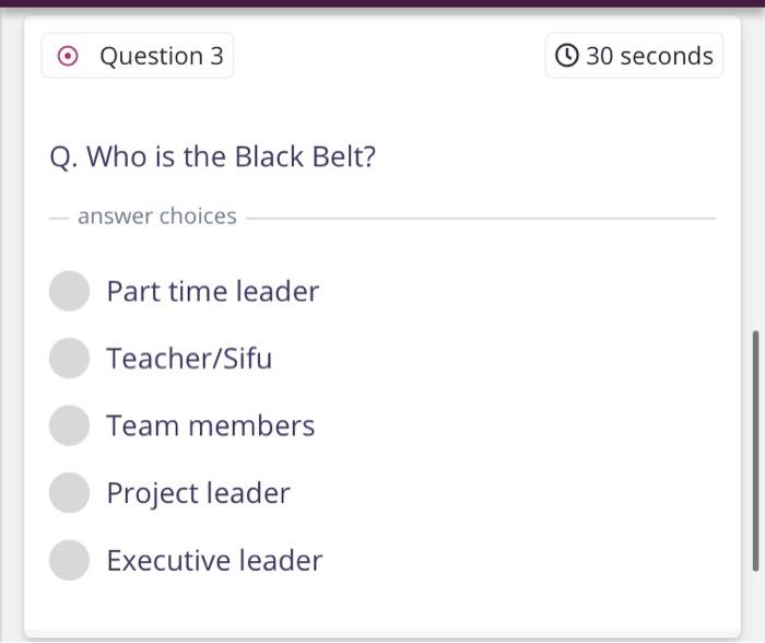 O Question 2 0 30 seconds Q. The determining cost