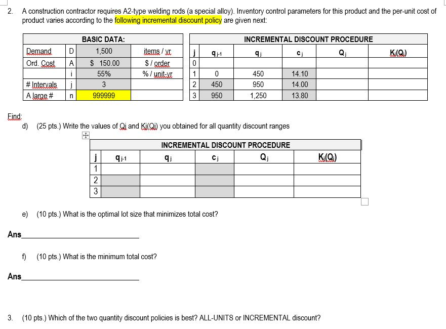 I NEED TO ANSWER NUMBER 3 BUT FOR THAT IT IS