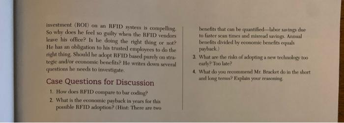 read the case study & answer the case