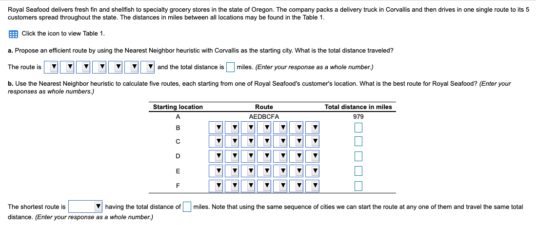 Royal Seafood delivers fresh fin and shellfish to