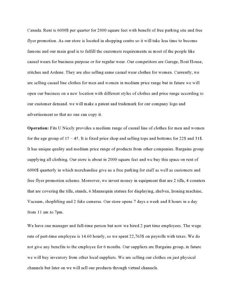 Can anyone help me to make a business plan for a