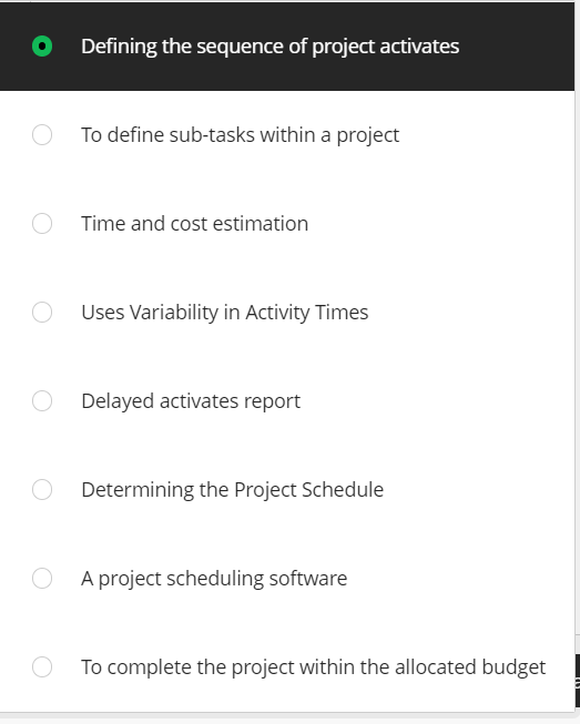 Kindly read the 8 - statements in the left below