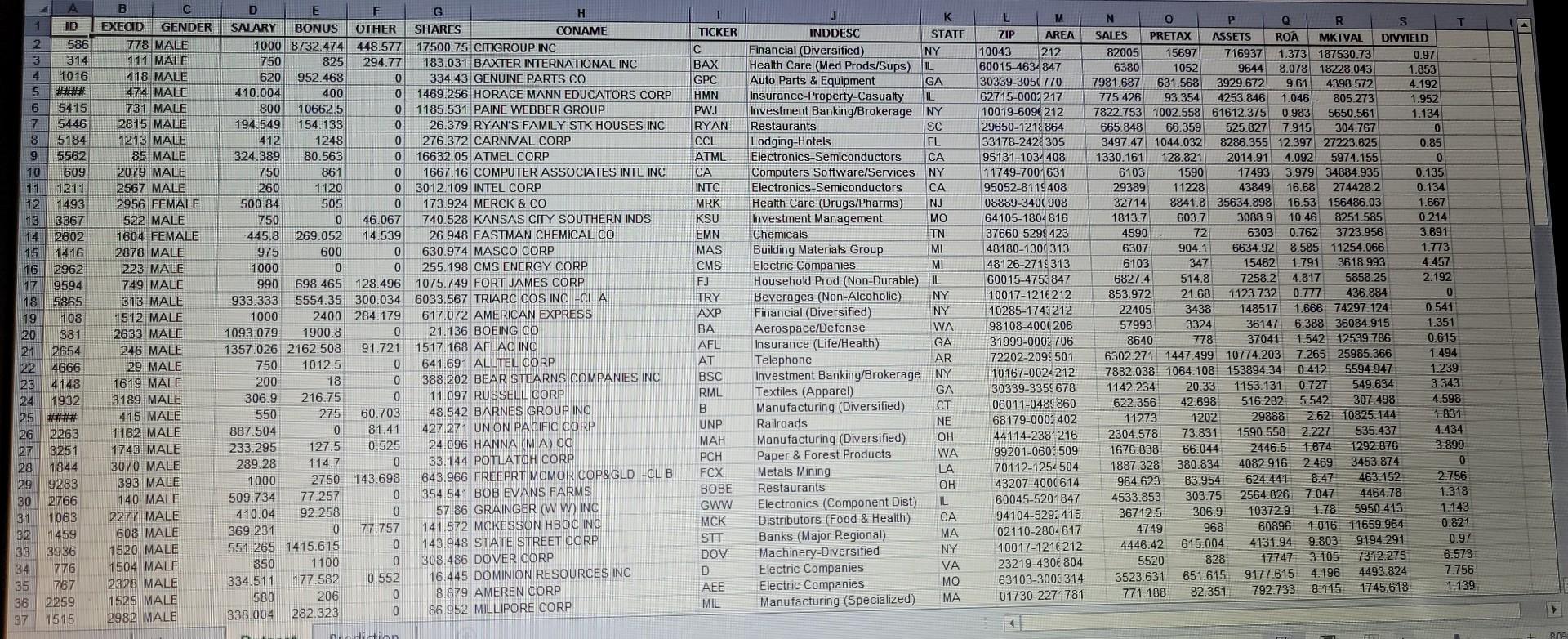 first 3 excels for executives last 3 excels for