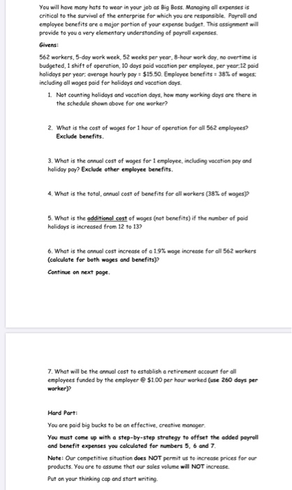 ***** NEED HELP with # 7 and "hard part" part of