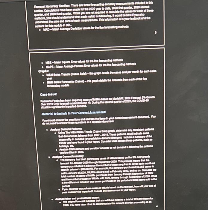 Please help with the needed information on the