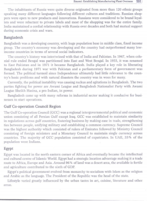 Required ques 2 and 3 13 Emami: Establishing