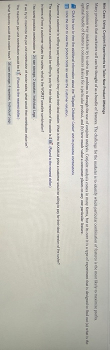 Mini Case: Using Conjoint Experiments to Tailor