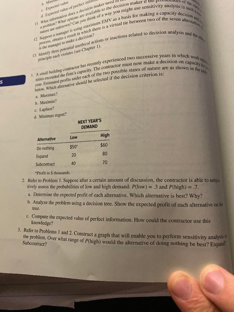 Need help solving #3 ke maker if the produes of