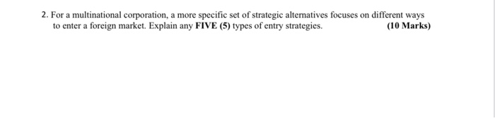 need 7-10 points with brief explanation and