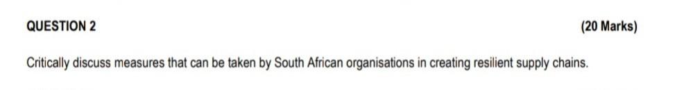 Read the case study below and answer ALL the