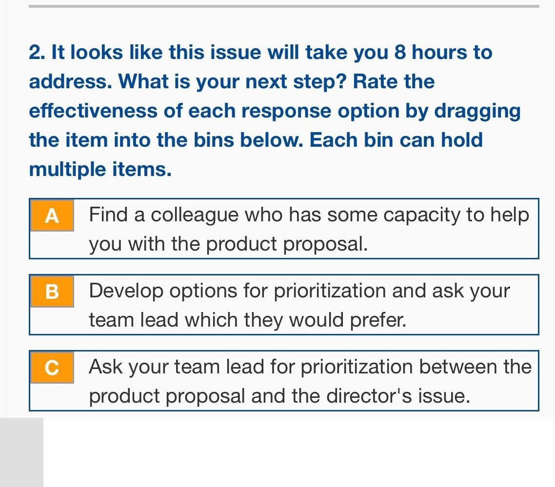 2. It looks like this issue will take you 8 hours