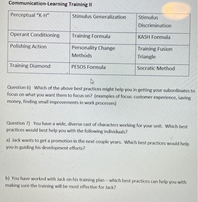 could someone help me with questions 6 and 7