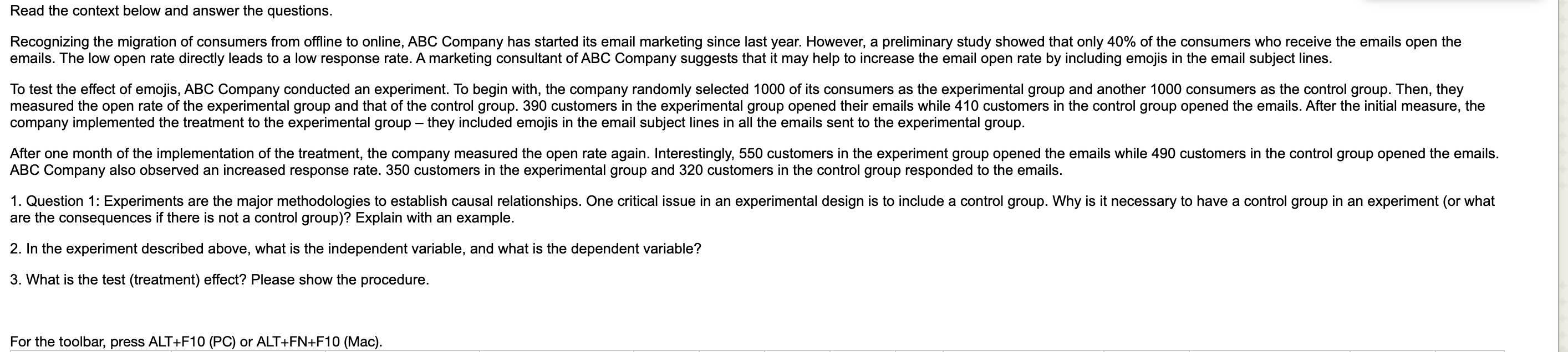 Read the context below and answer the questions.