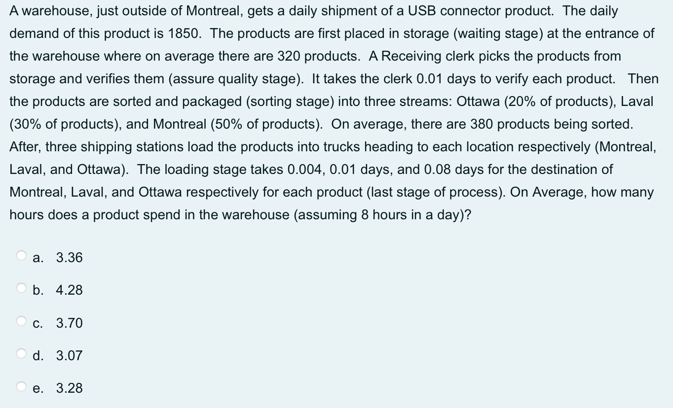 A consultant reviews a initial study on loan