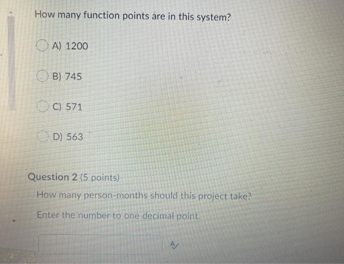 Alpha Co is trying to estimate a software