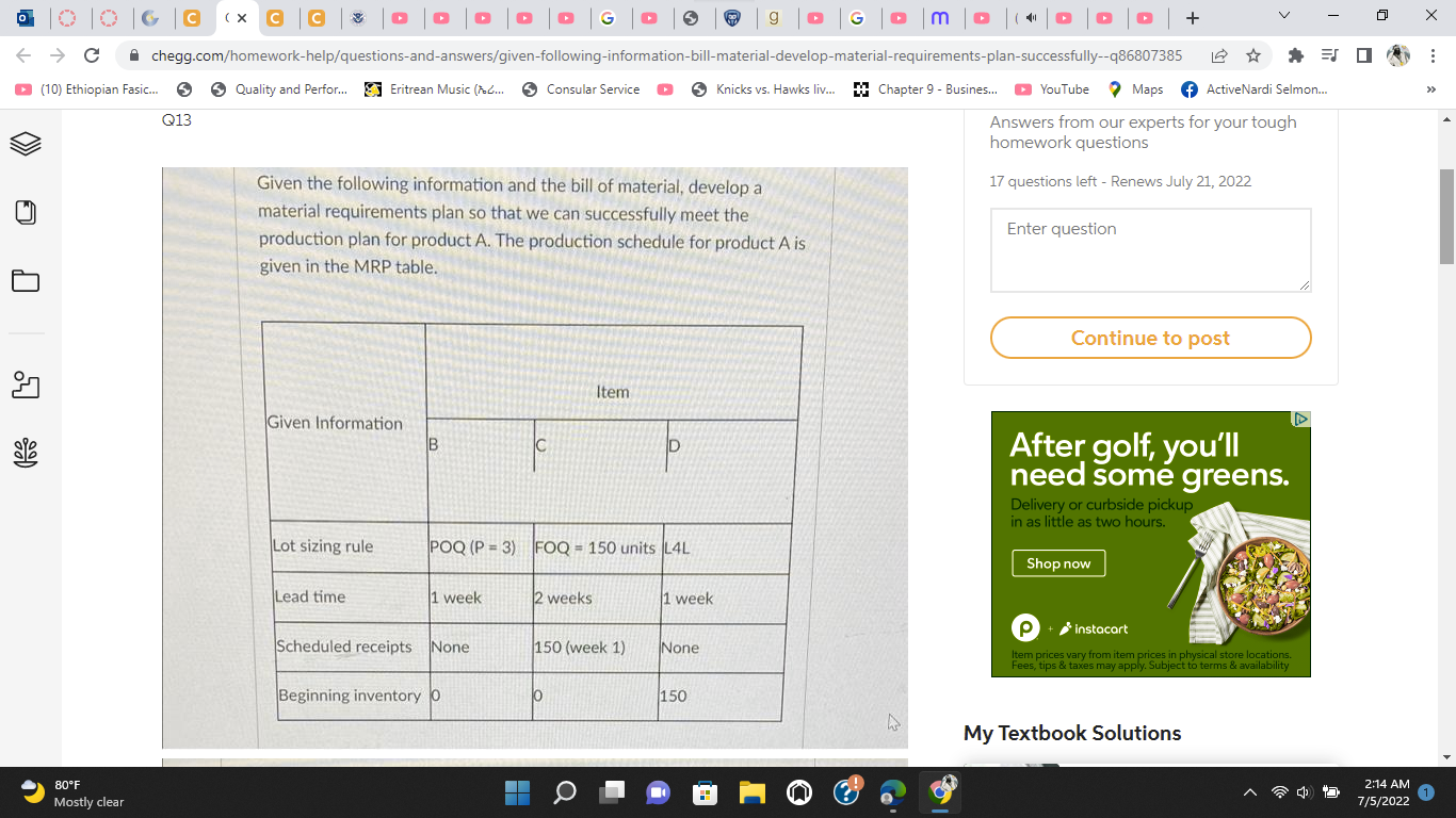 C >> |0 1o L |G |C C |C 80F Mostly clear (10)