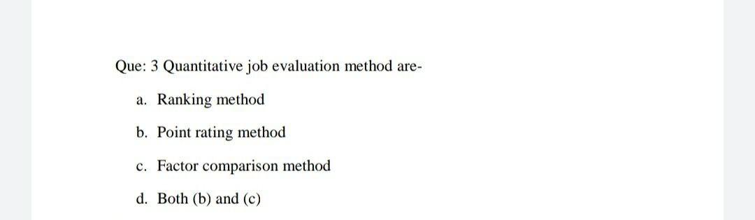 I need the answer as soon as possible Que: 3