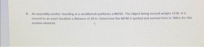 4. An assembly worker standing at a workbench