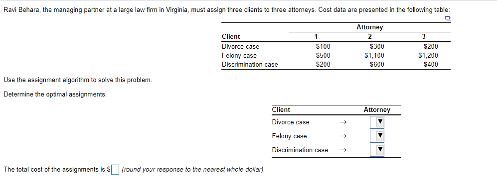 Please s olve Ravi Behara, the managing partner