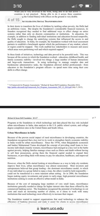 How does the foundation use technology to improve