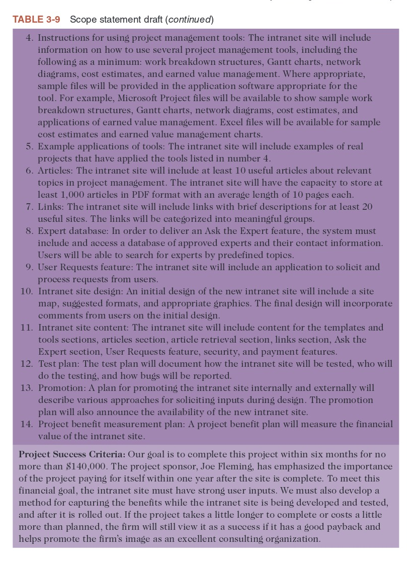 Answer Task 2 ONLY Project Scope Texture: Scope