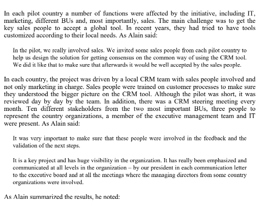 Kone Elevator Case Considering the seven insights