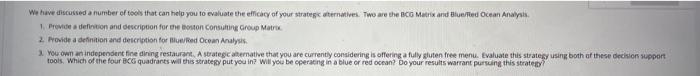 just need question 3 We have discussed a number