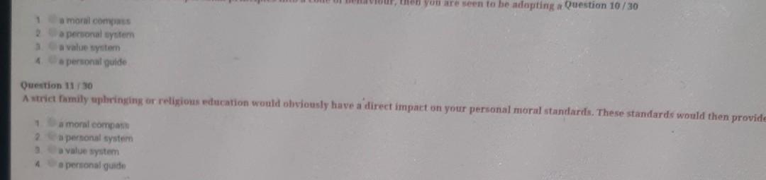 ut, on von are seen to be adopting a Question