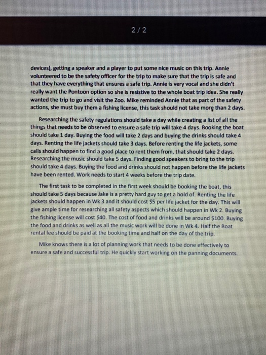 2. Using the supplied Midterm Case Study Project,