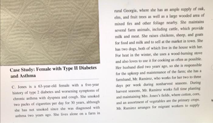 Answer the case study questions (be specific)