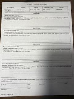 Writing Training Objectives. Your Objectives: