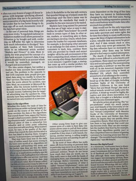 please read the artical below and answer the