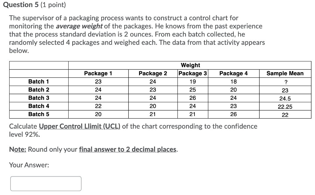undefined Question 5 (1 point) The supervisor of