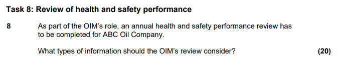 ABC Oil Company is a multi-national organisation