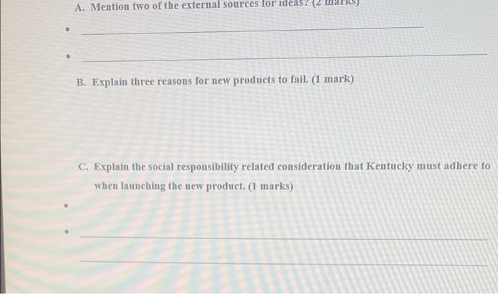 When you're a giant company like Kentucky you can