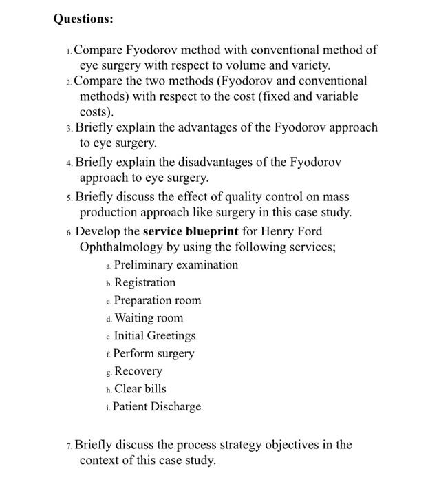 Answer the following questions: The Henry Ford of