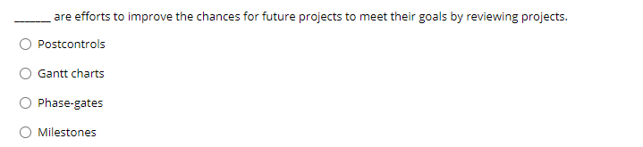 ___ are efforts to improve the chances for future