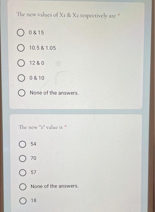 Consider the following example Maximize subject