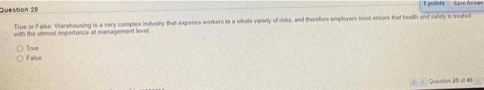 please answer all of them Question 26 1 points